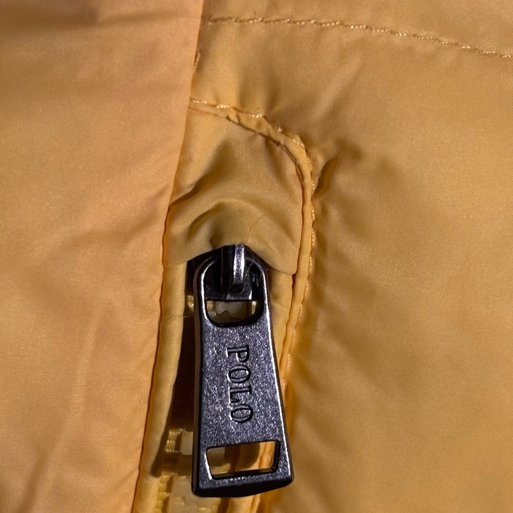 Polo Ralph Lauren 🔥 Men’s Yellow Hooded Packable Puffer Jacket Coat NWT - Picture 9 of 16